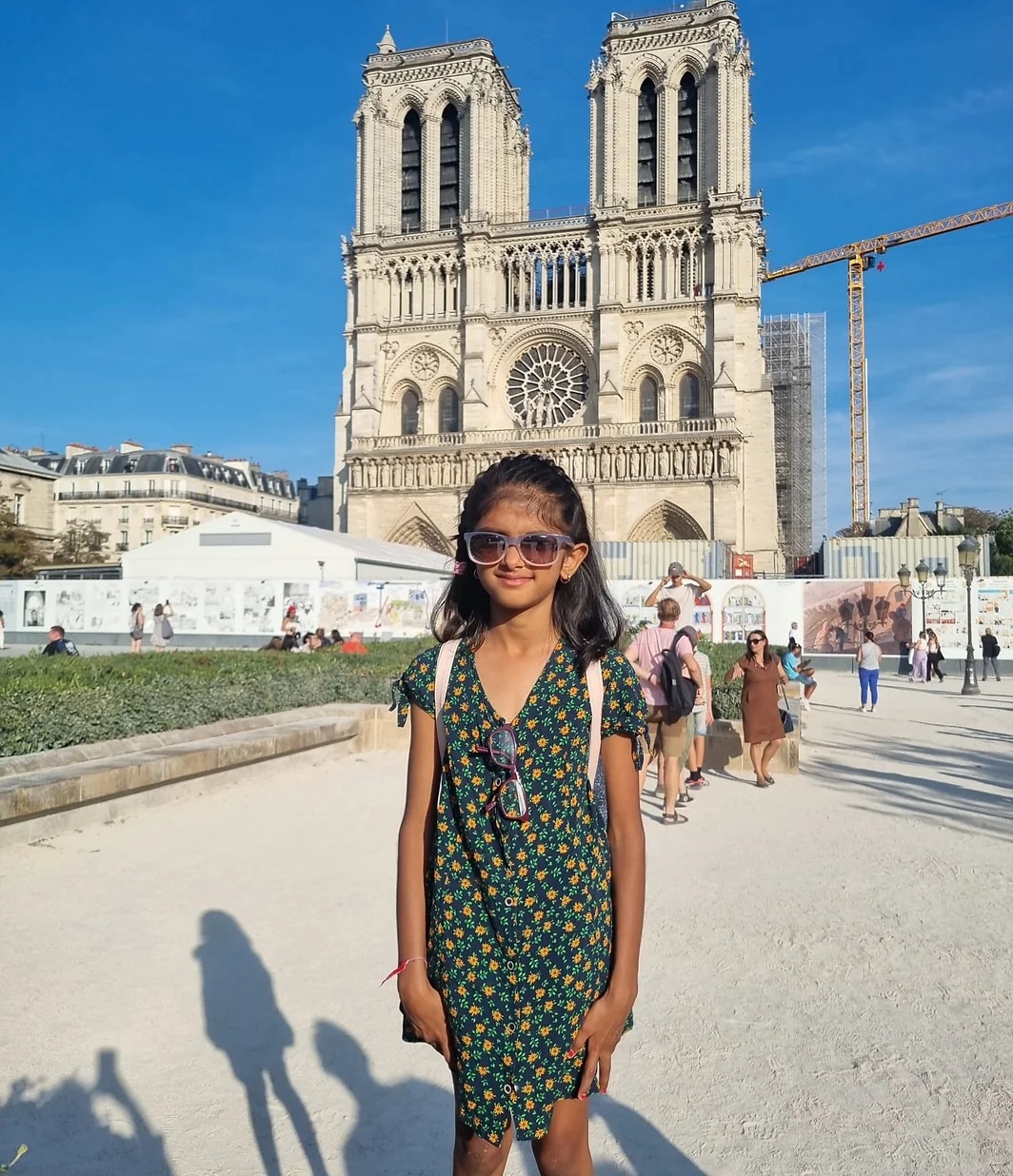 Riya in front of temple resized